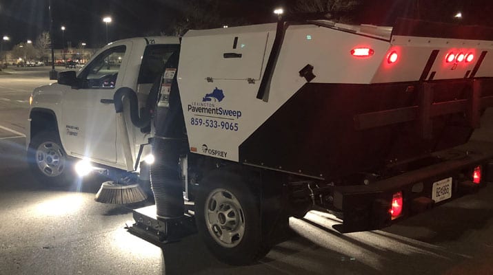 Lexington Kentucky's Official Parking Lot Sweeping Services